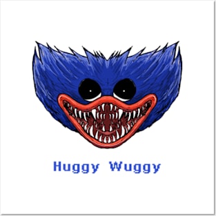 Huggy Wuggy Pixel Posters and Art